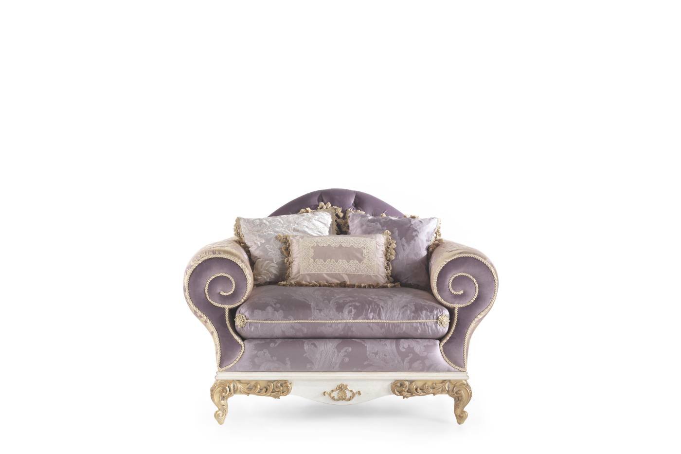 SCARLETT armchair &ndash; Transform your space with luxury Made in Italy classic armchairs of Domus collection.