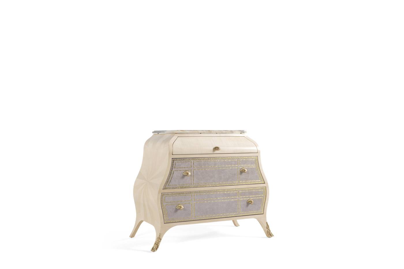 MADELEINE night table - Discover the epitome of luxury with the Oro Bianco collection by Jumbo Collection, fully custom made for tailor-made projects.