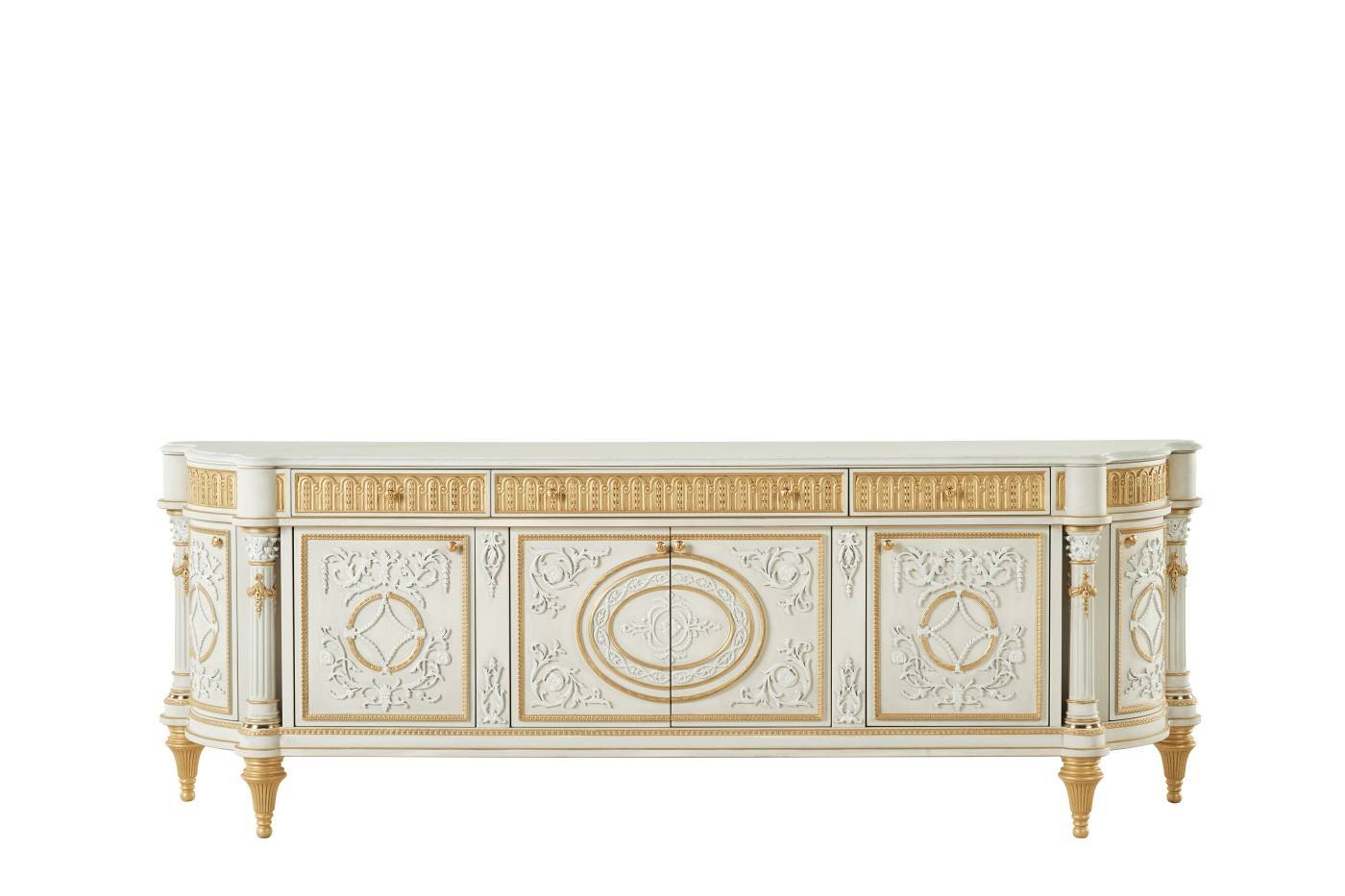 BOH&Egrave;ME sideboard - quality furniture and timeless elegance with luxury Made in Italy classic day storage units of Sogni sul Lago collection.