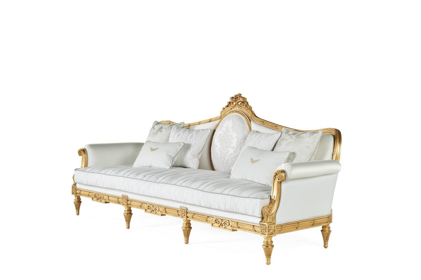 GUIRLANDE 3-seater sofa &ndash; Transform your space with luxury Made in Italy classic sofas of Sogni sul Lago collection.