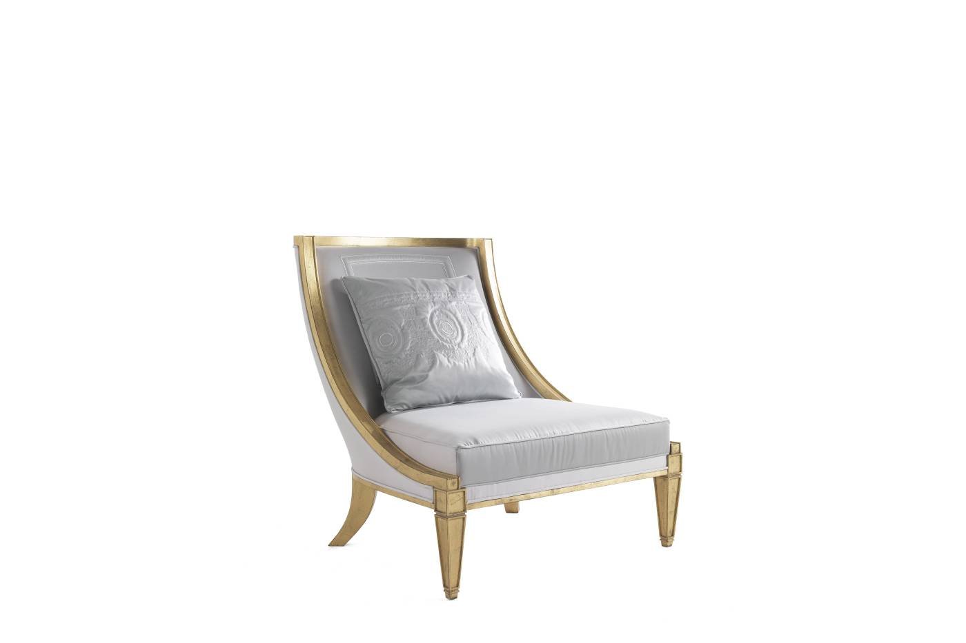 FRAGONARD armchair &ndash; Transform your space with luxury Made in Italy classic armchairs of Oro Bianco collection.