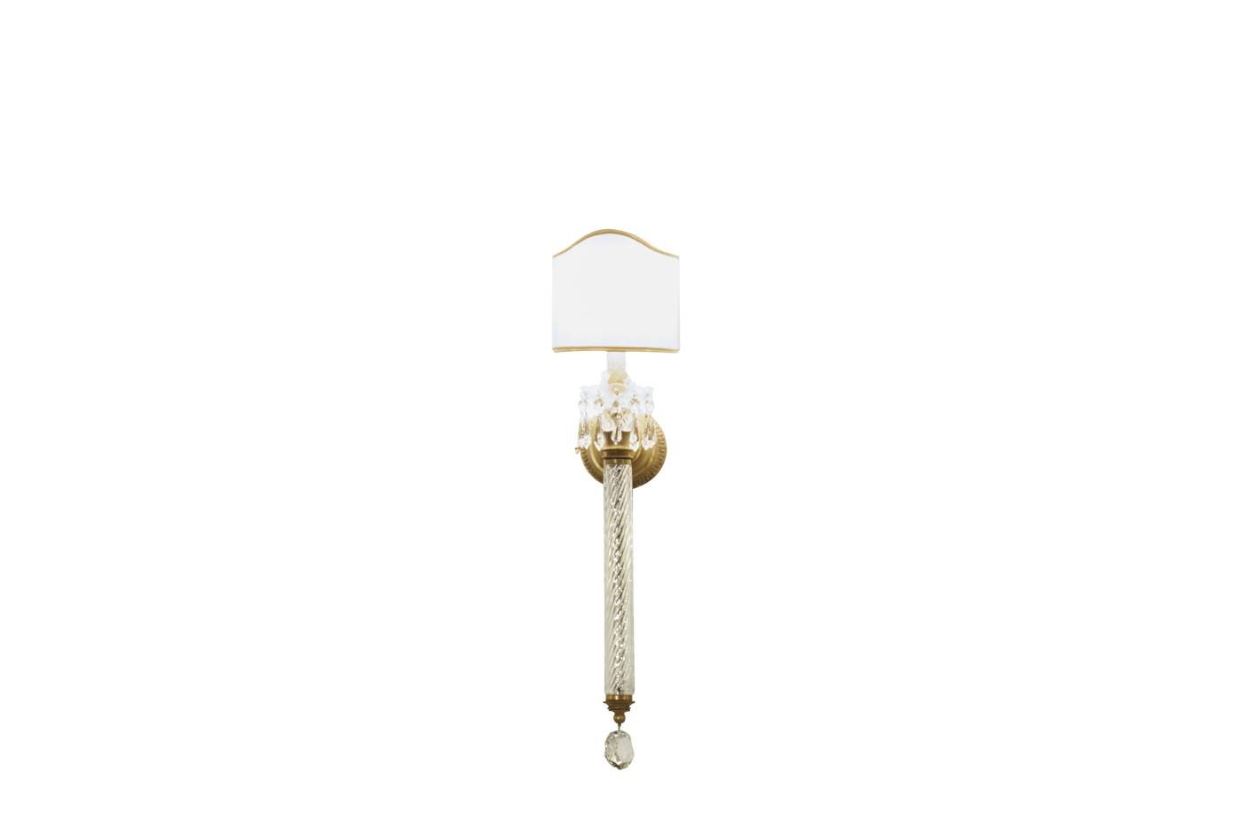 TORCHON wall lamp &ndash; Transform your space with luxury Made in Italy classic lights of H&eacute;ritage collection.