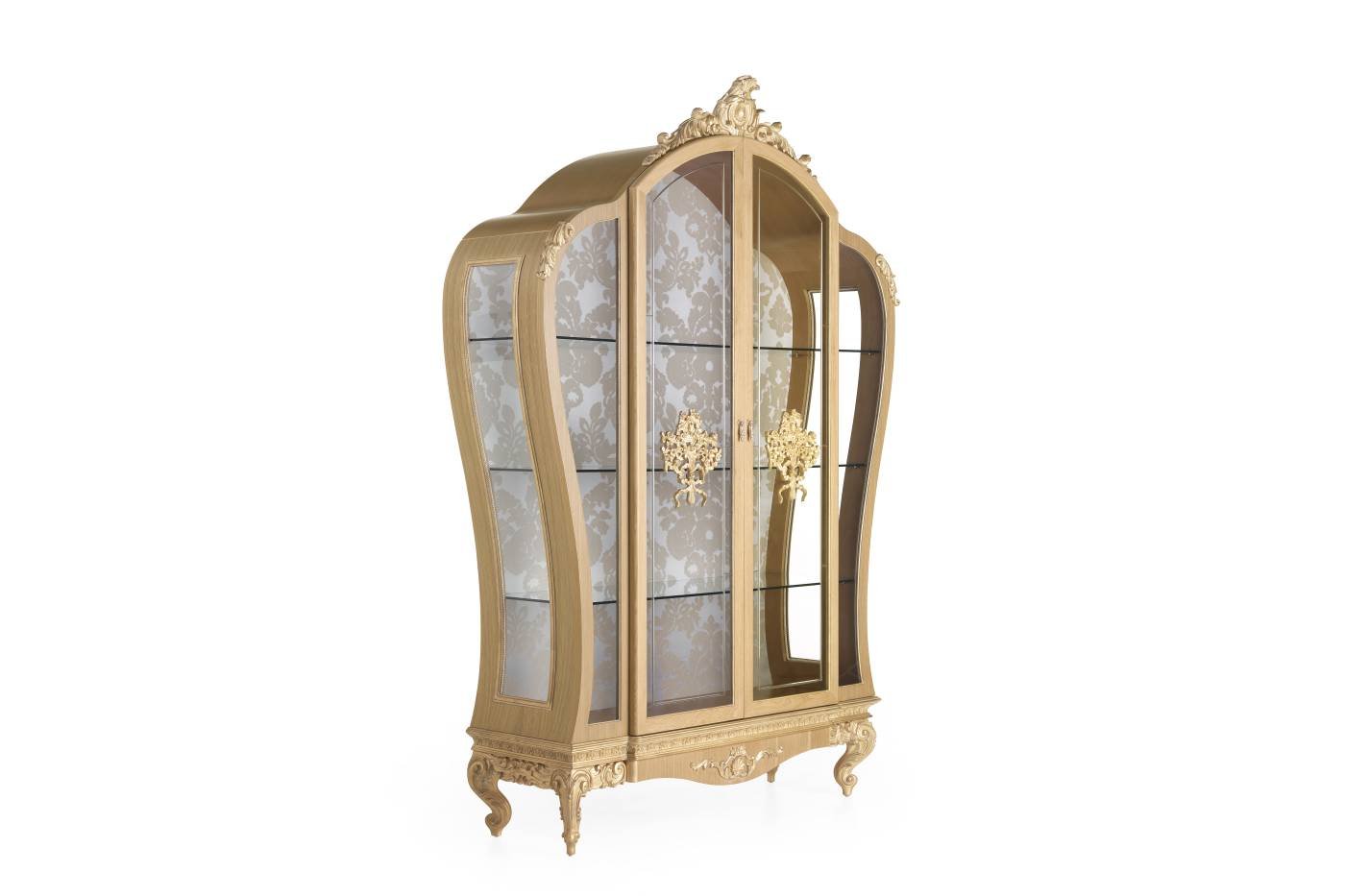 SCARLETT showcase - convey elegance to each space with italian classic day storage units of the classic Domus collection