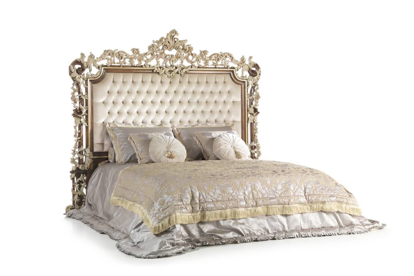 LA GRANDE DAME bed - Bespoke projects with luxury Made in Italy classic furniture