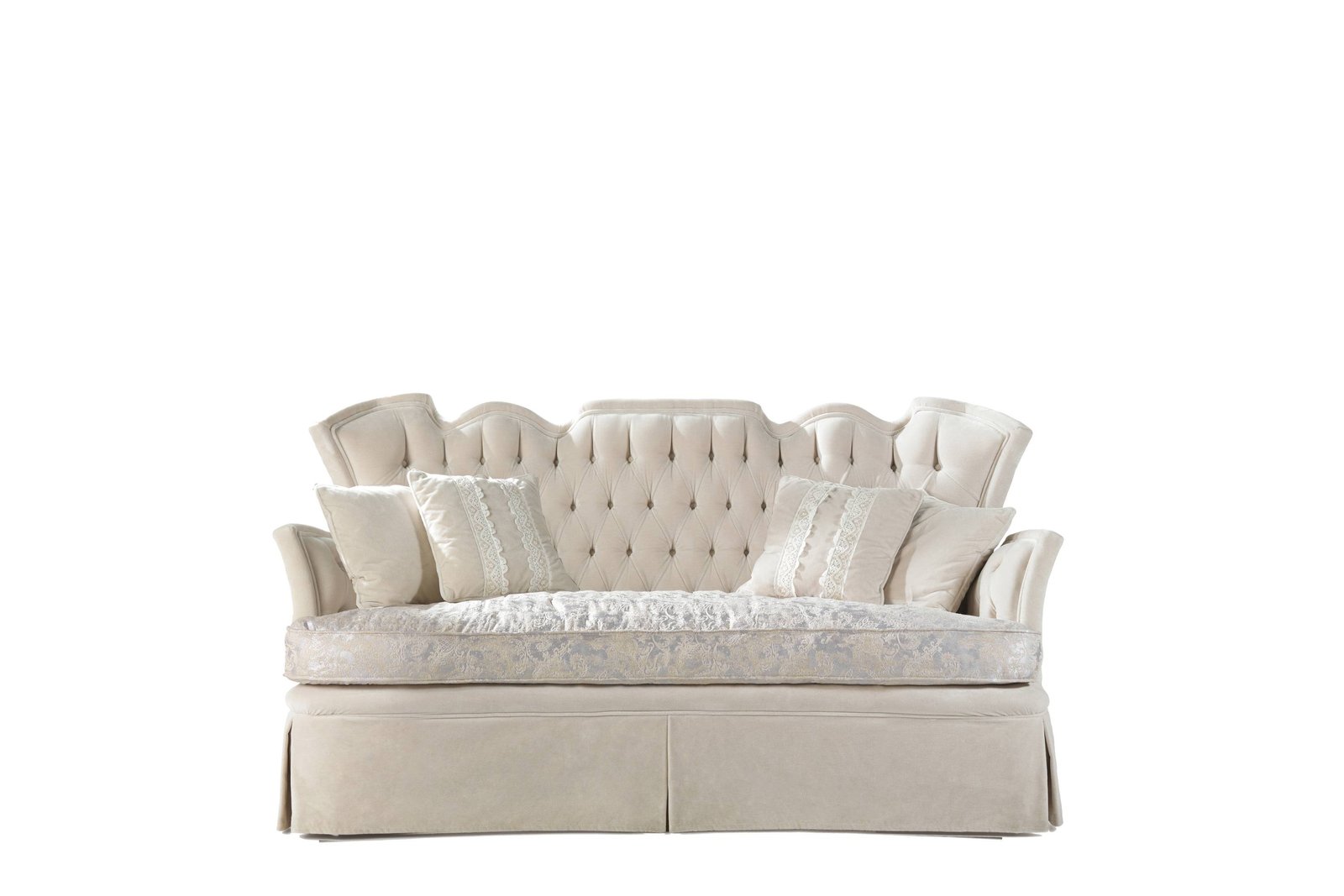 LA GRANDE DAME 2-seater sofa - 3-seater sofa &ndash; Transform your space with luxury Made in Italy classic sofas of Domus collection.