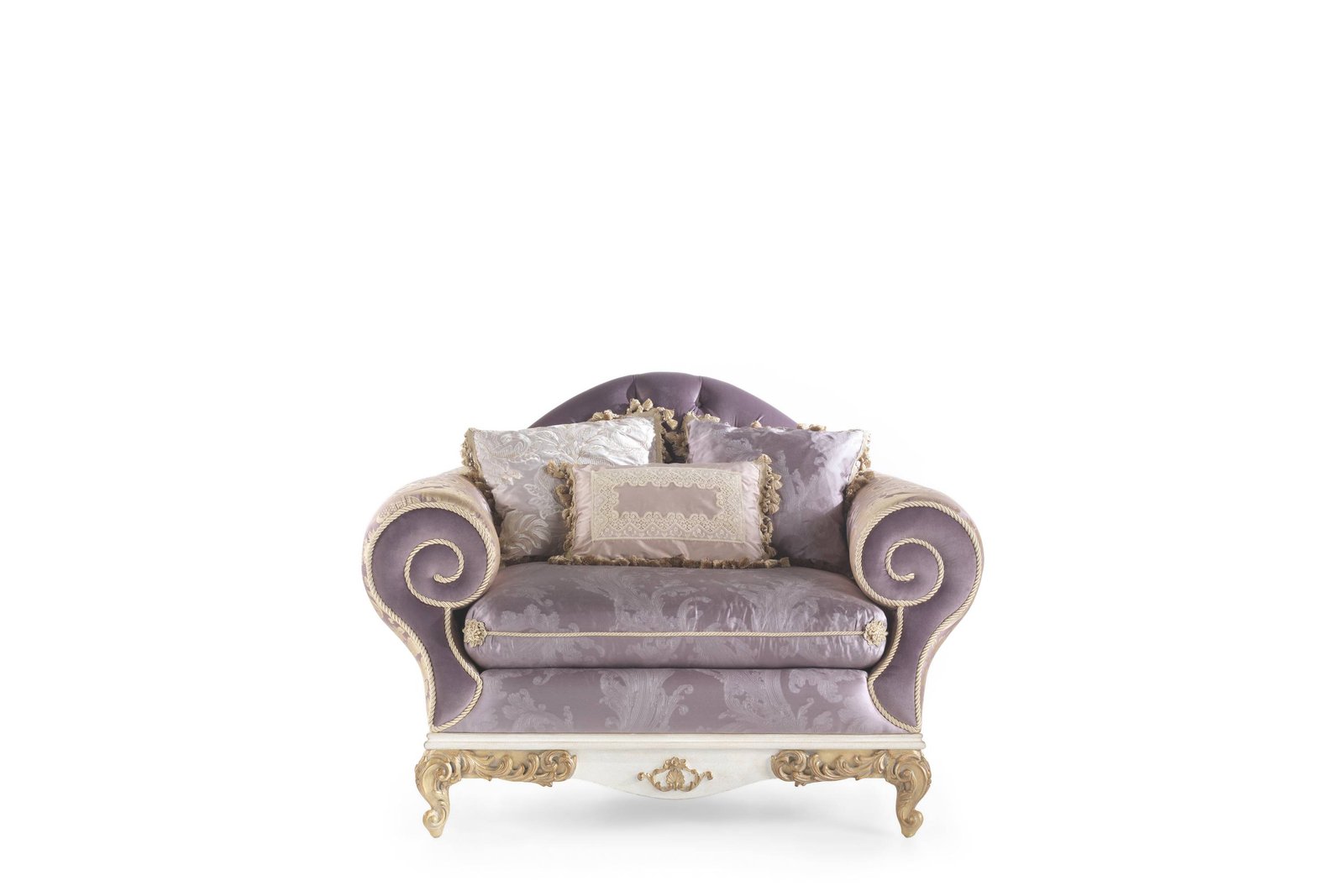 SCARLETT armchair &ndash; Transform your space with luxury Made in Italy classic armchairs of Domus collection.