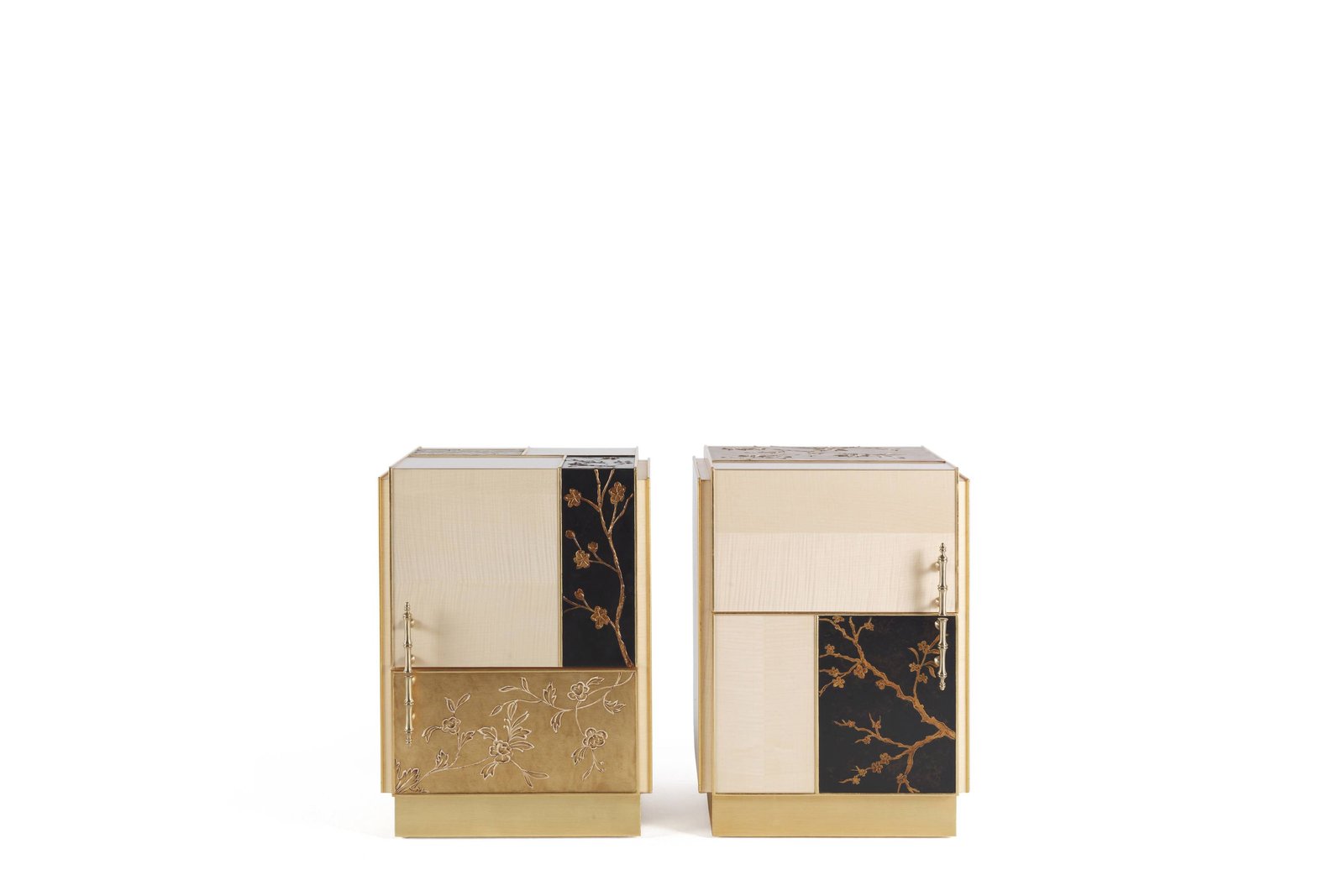 UKIYO low table &ndash; Transform your space with luxury Made in Italy classic low tables of Oro Bianco collection.