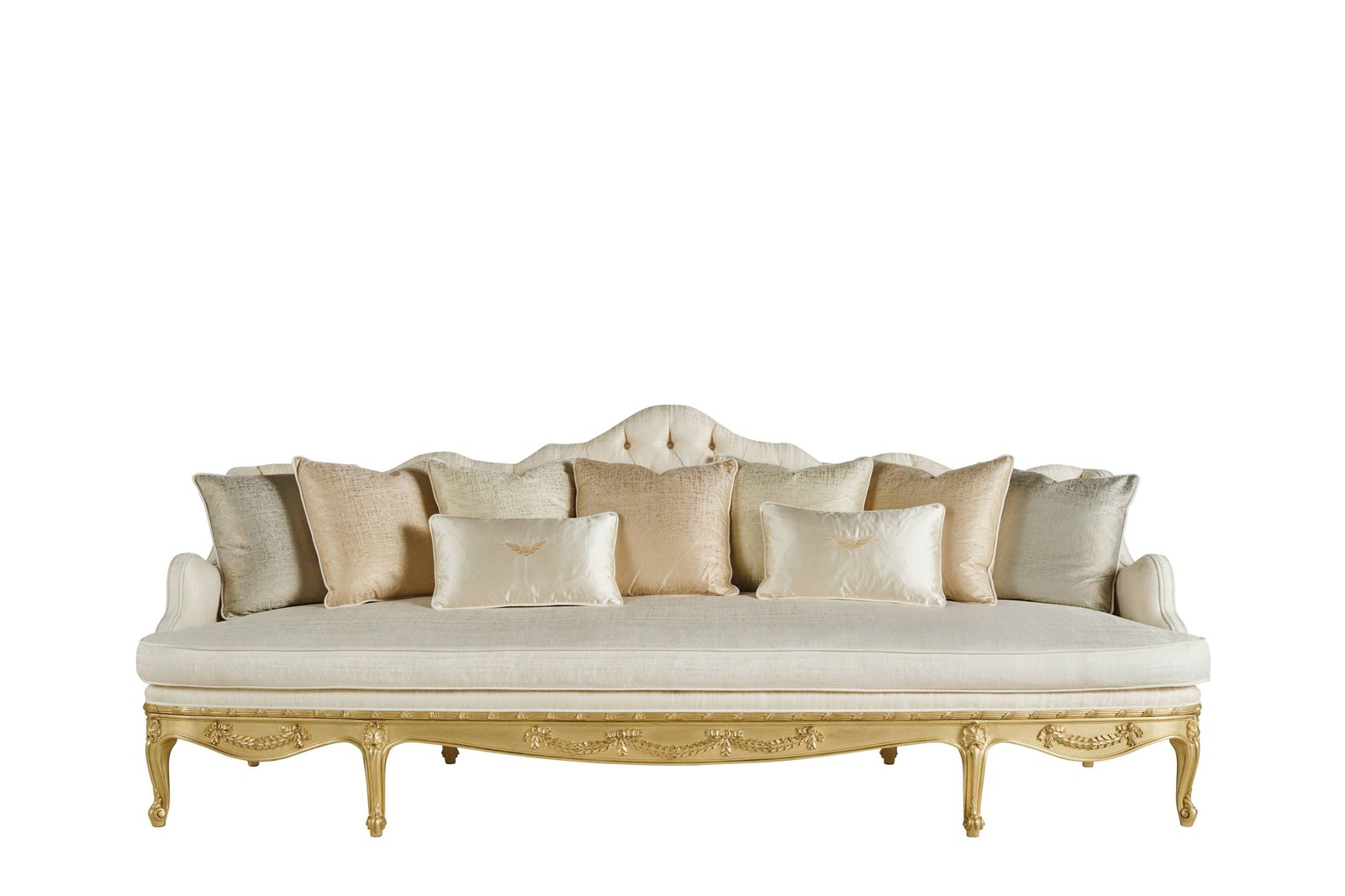 VERVEINE 2-seater sofa - 3-seater sofa - quality furniture and timeless elegance with luxury Made in Italy classic sofas of H&eacute;ritage collection.