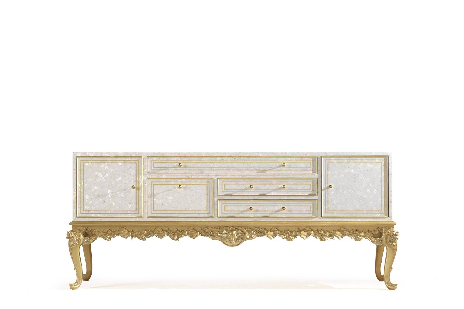 COQUILLE sideboard &ndash; Jumbo Collection Italian luxury classic day storage units. tailor-made interior design projects to meet all your furnishing needs