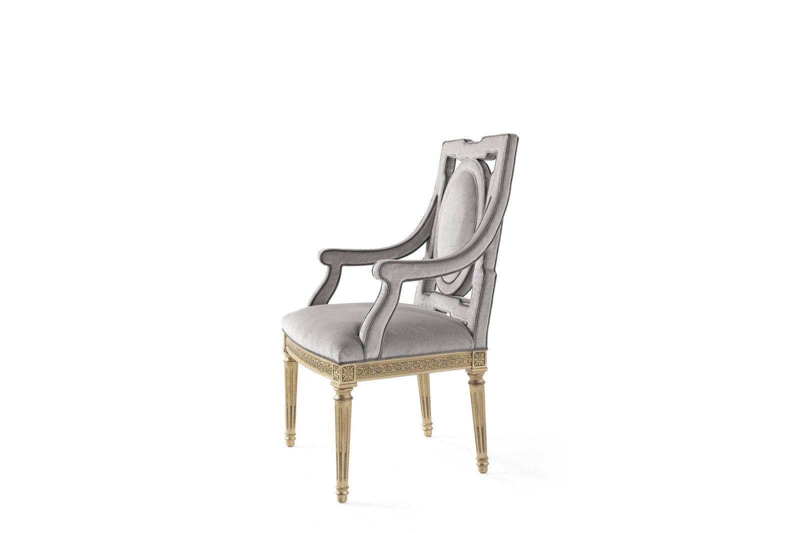 SATIN chair - chair with armrests - Discover the epitome of luxury with the H&eacute;ritage collection by Jumbo Collection, fully custom made for tailor-made projects.