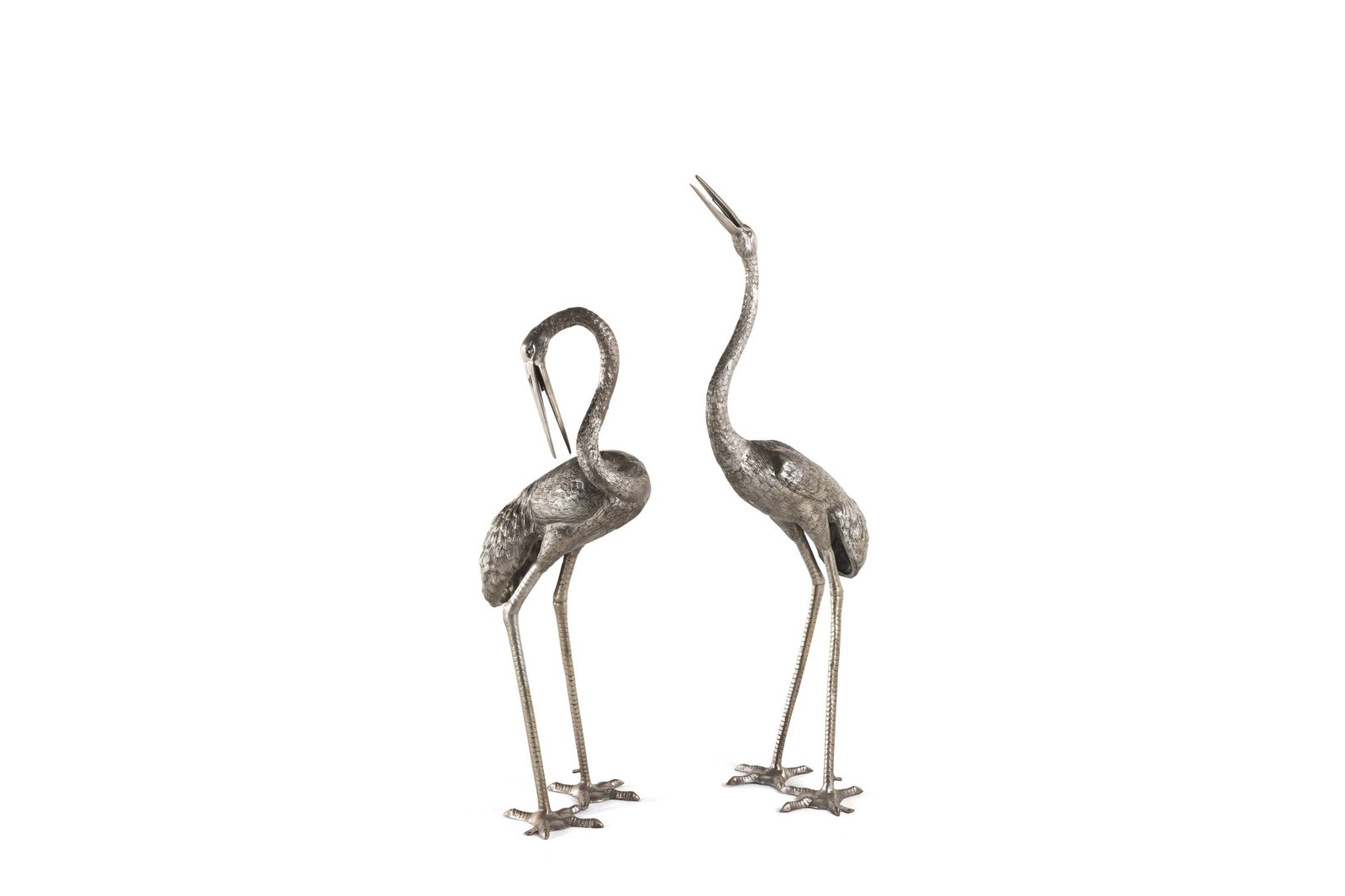 HERON decorative element - quality furniture and timeless elegance with luxury Made in Italy classic decorative elements of Oro Bianco collection.