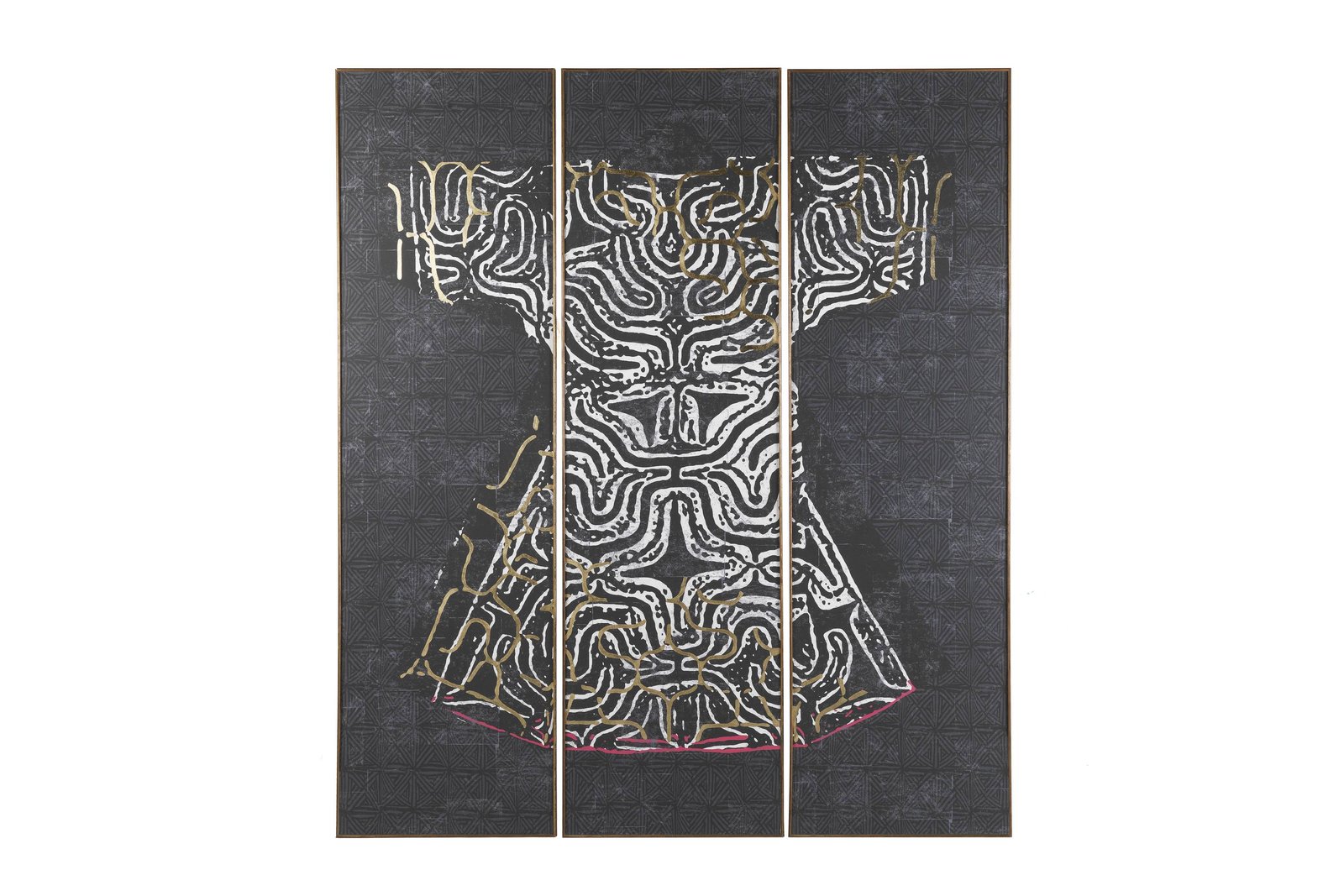 KIMONO decorative panel - Discover the epitome of luxury with the Oro Bianco collection by Jumbo Collection, fully custom made for tailor-made projects.