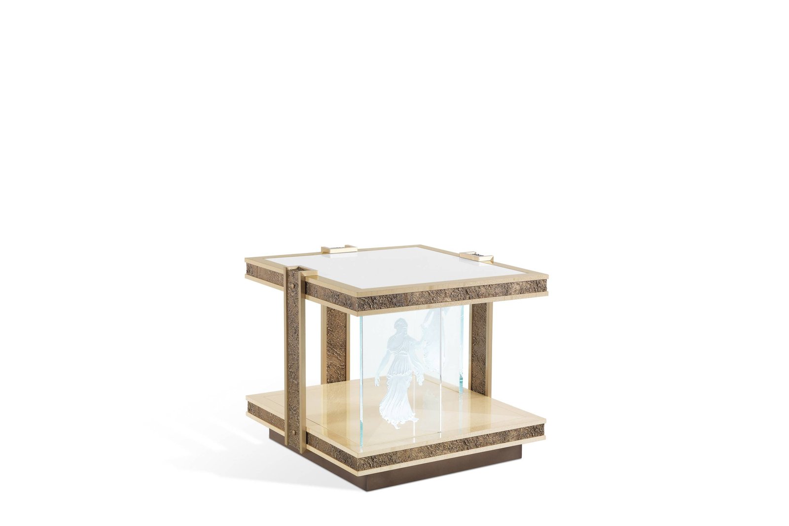 SHINTO low table - convey elegance to each space with italian classic low tables of the classic Oro Bianco collection